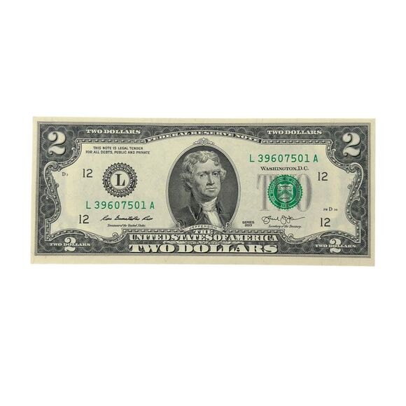 American Coin Treasures American Eagle Colorized Two Dollar Bill $2 - Picture 3 of 4